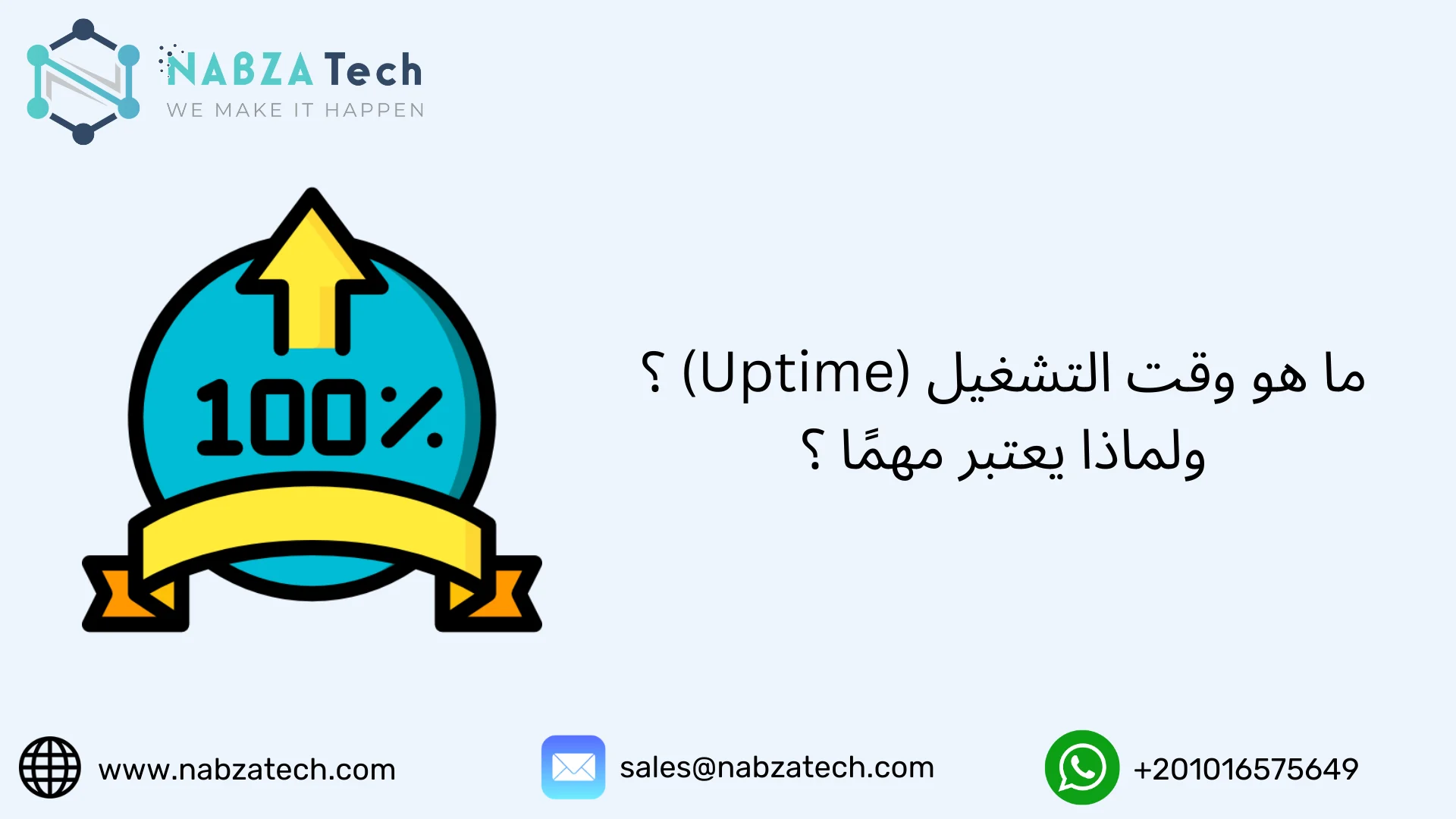 ما هو وقت التشغيل (Uptime) ؟ ولماذا يعتبر مهمًا ؟